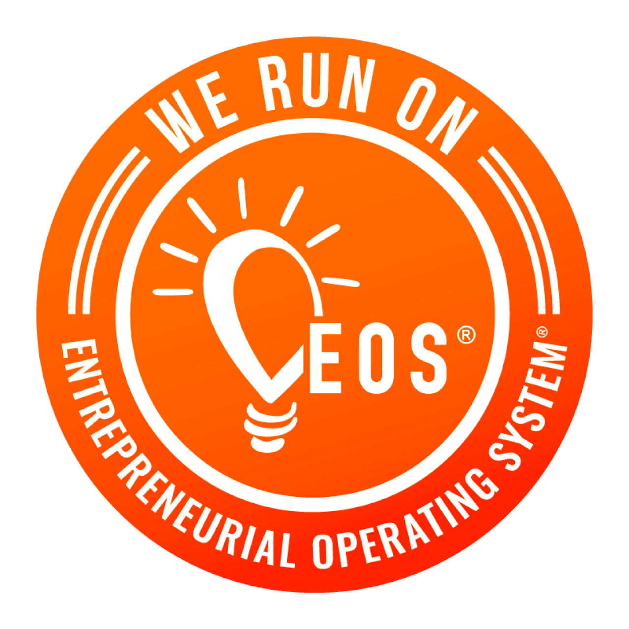 we run on eos logo.