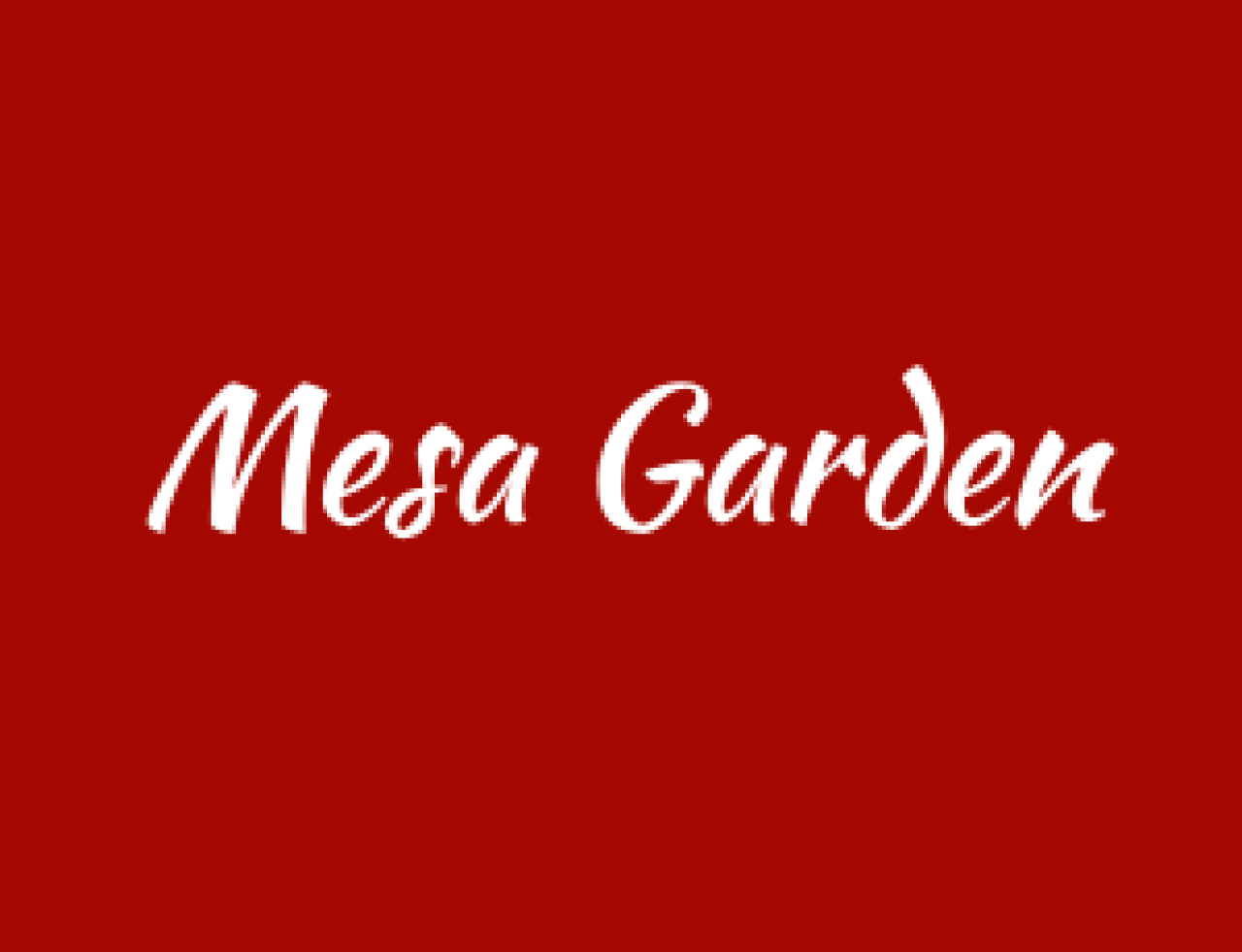 mesa garden logo.