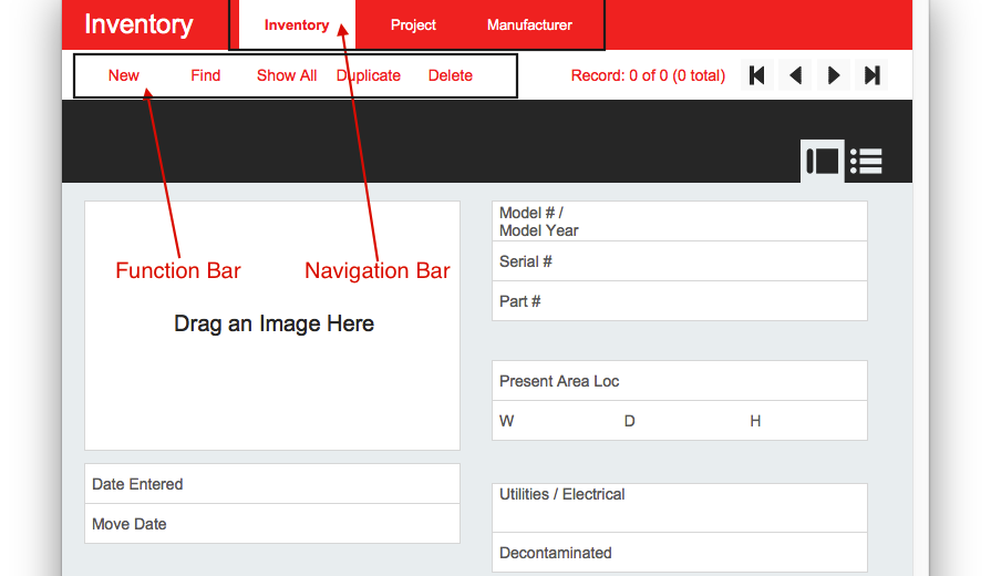 FileMaker 14 Using Button Bar
