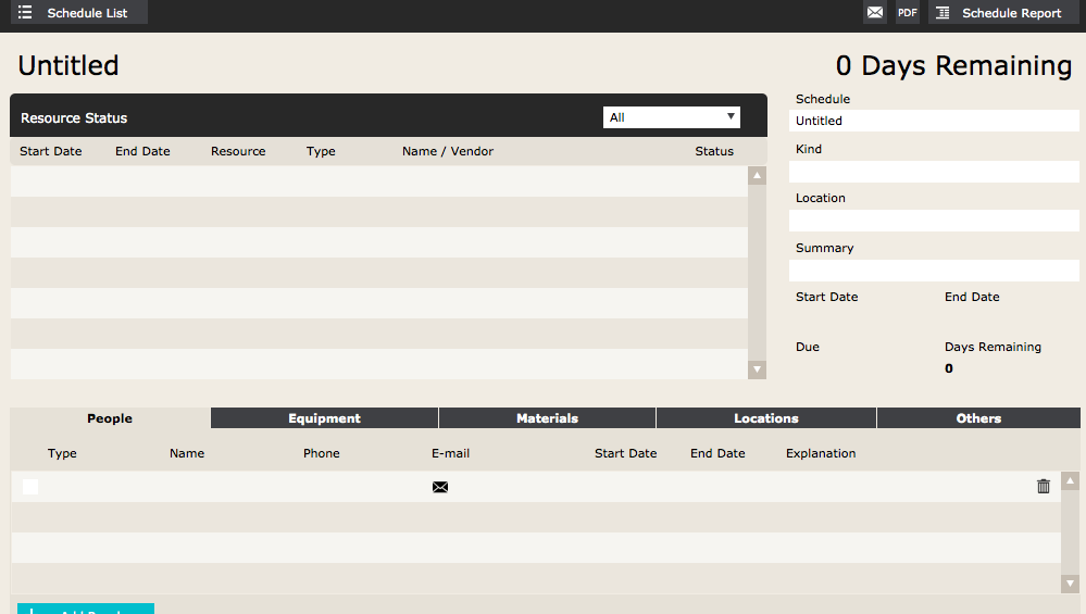 FileMaker 14 Resource Scheduling Starter Solution