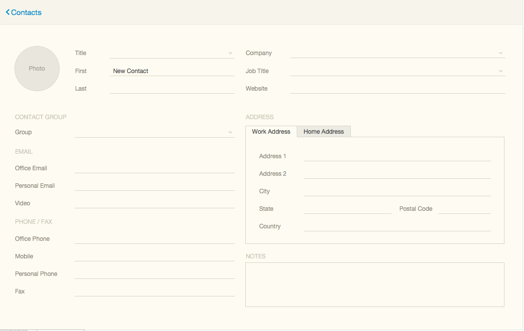 FileMaker Contacts Starter Solution