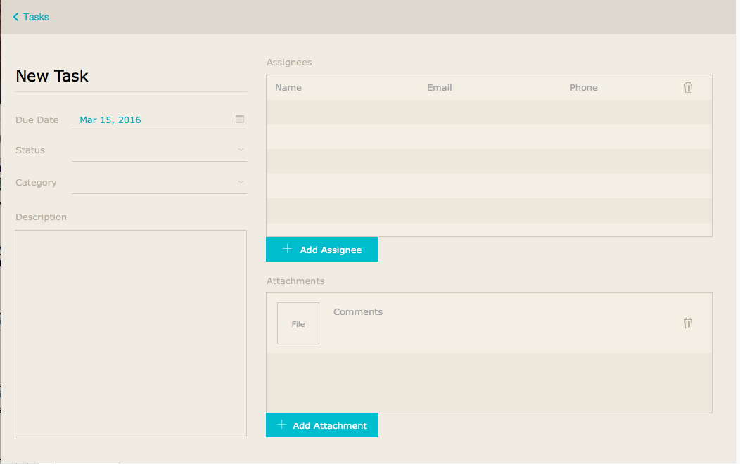 FileMaker Tasks Starter Solution